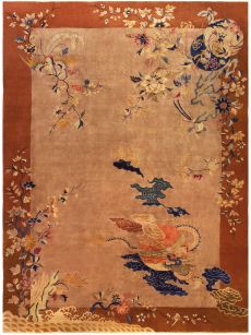 Antique Decorative Chinese Rug
