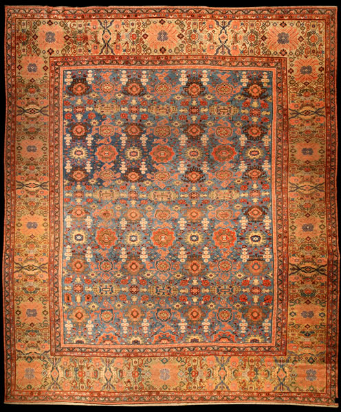 An antique Sultanabad rug