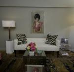 Joan Collin's New York Apartment featuring Rugs from Doris Leslie Blau