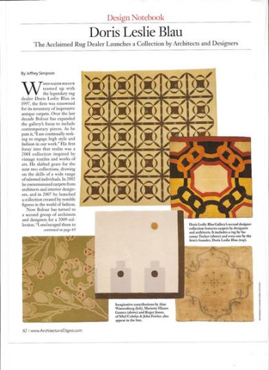 Architectural Digest, February 2009, p. 2