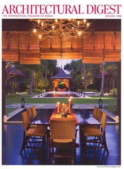 Architectural Digest, January 2008