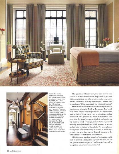 Architectural Digest, April 2011
