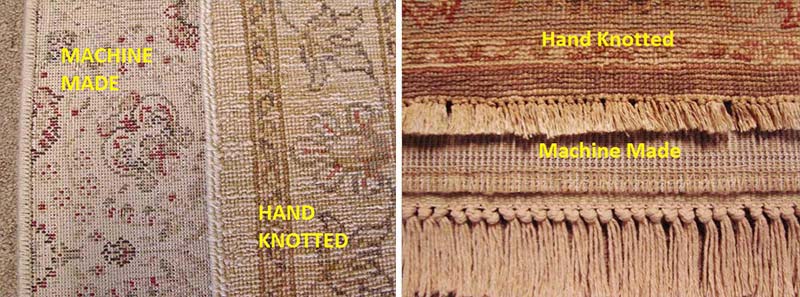 Handknotted machine