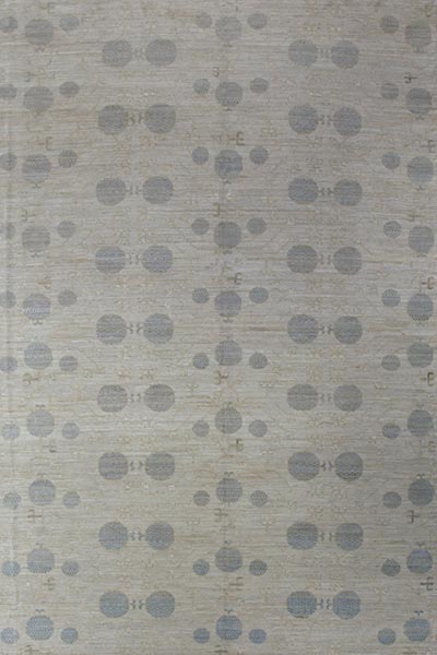 Antique rug samarkand modern wool n10670 24x15