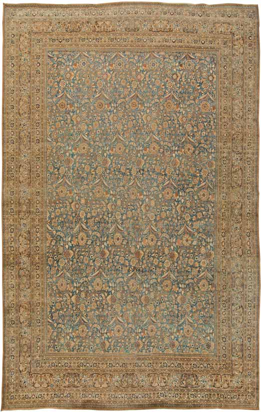 Persian meshad antique rug