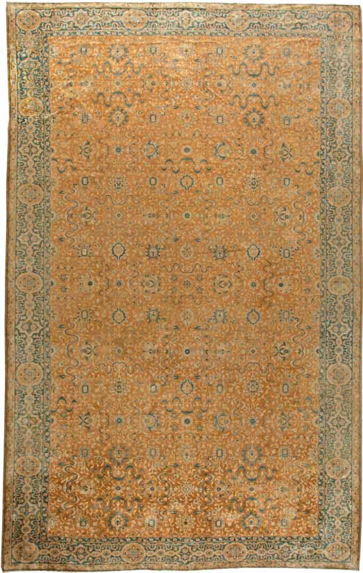 Antique Indian agra rug01