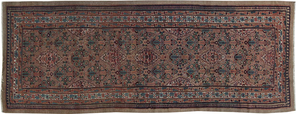 Antique Persian north west runner 12x4 bb6372