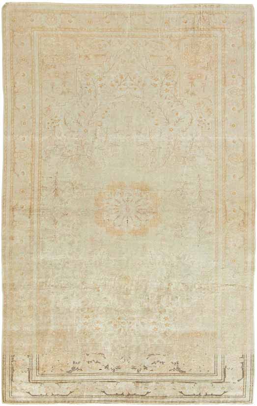 Antique Turkish hereke rug format
