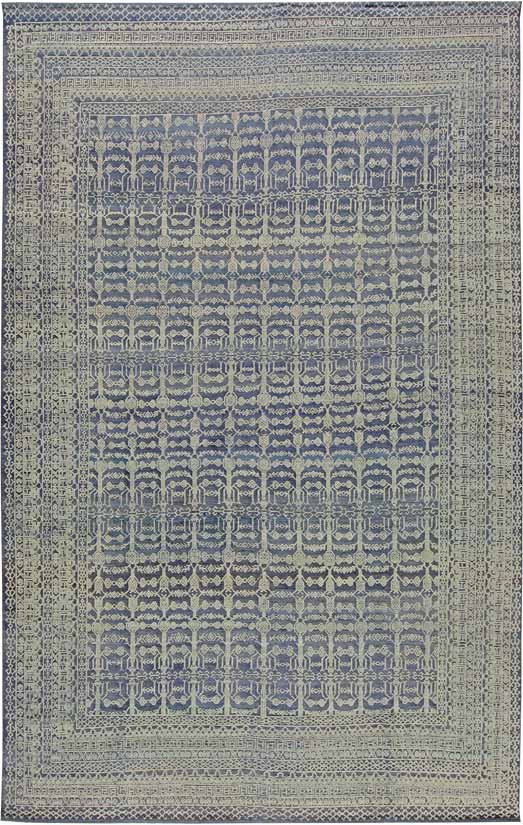 Traditional samarkand rug format