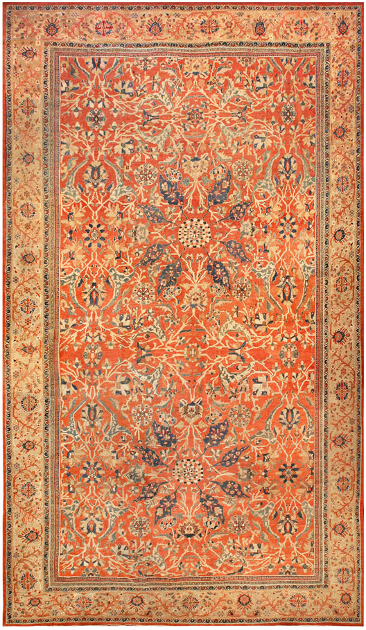 Antique Persian sultanabad rug01