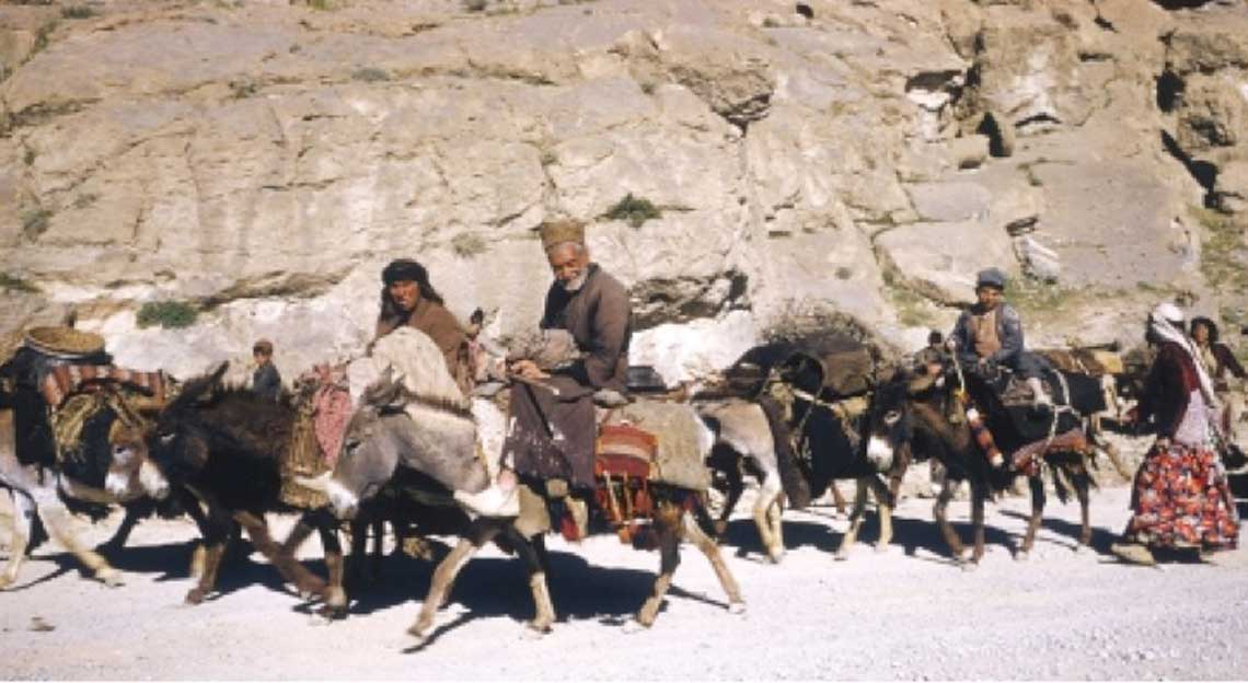 Khamseh family on migration