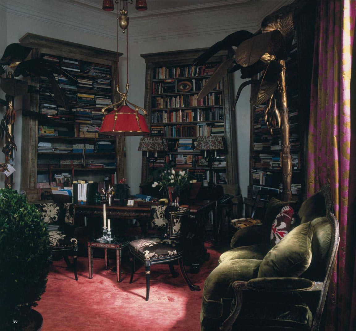 World of interiors august 2017 4 library rug