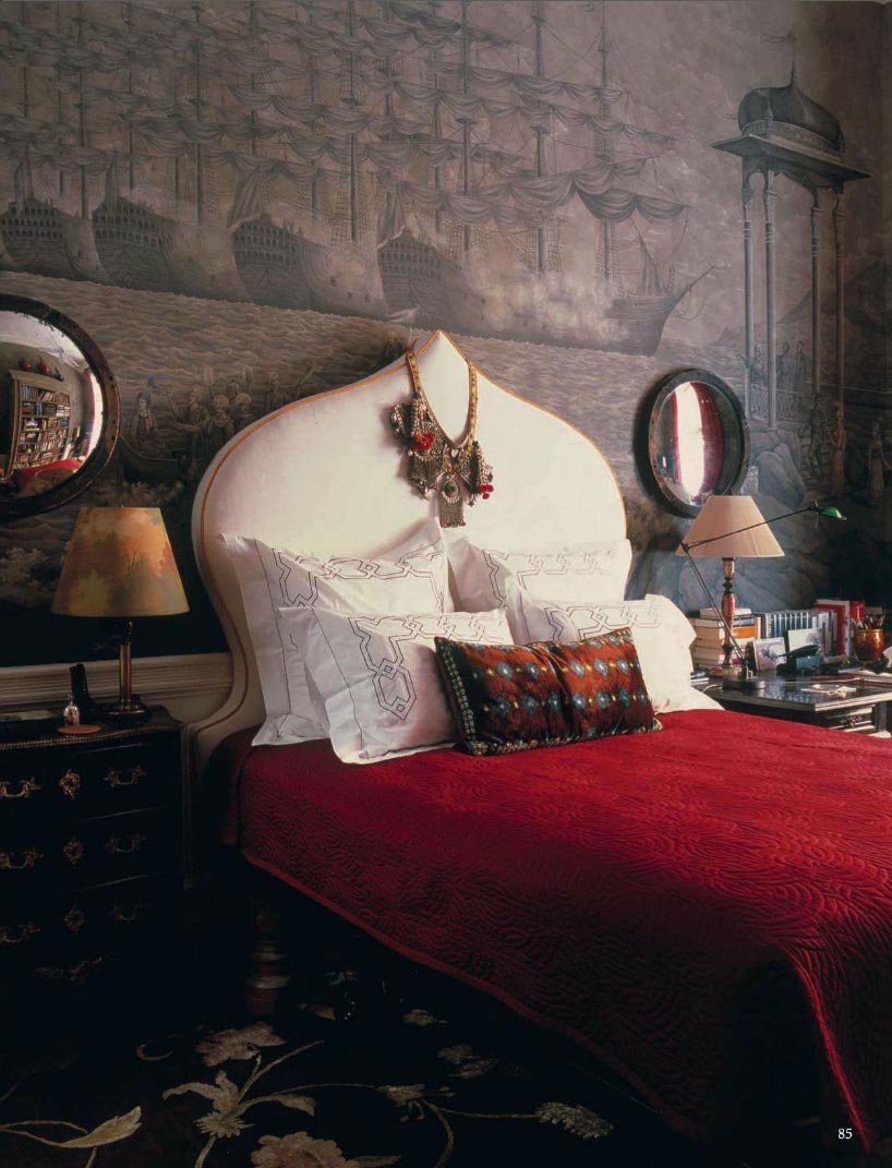 World of interiors august 2017 6 guest room