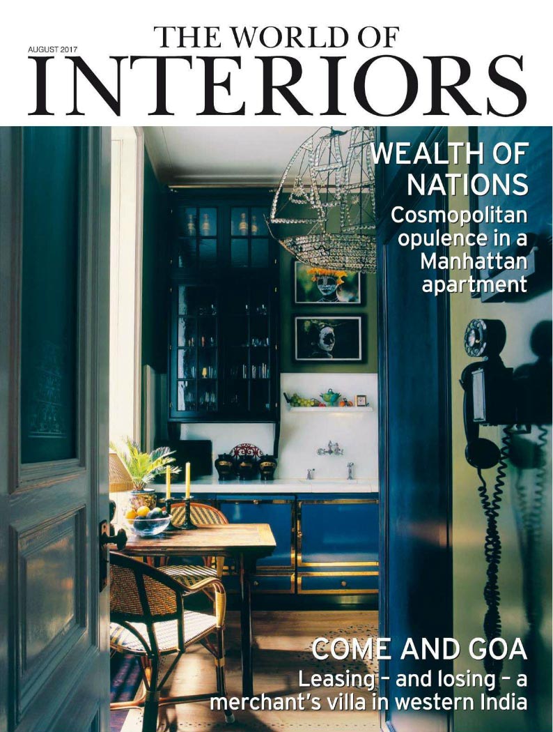 World of interiors august 2017 cover