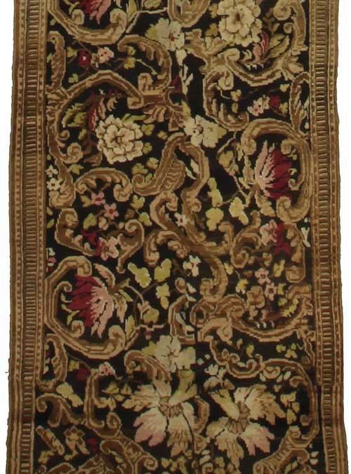 Antique carpets runner Persian karabagh floral bb5350 20x3