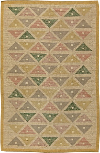 vintage Scandinavian rug by Sigvard Bernadotted