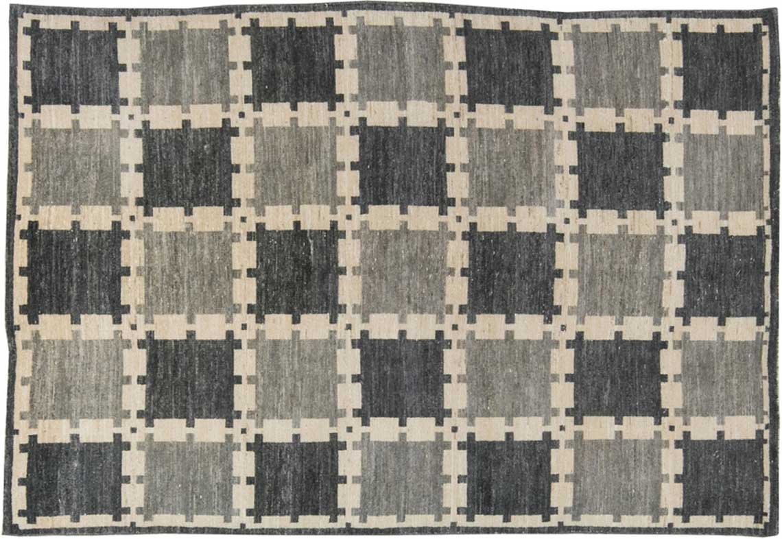 Modern carpets Swedish pile modern wool 7x5 n11675