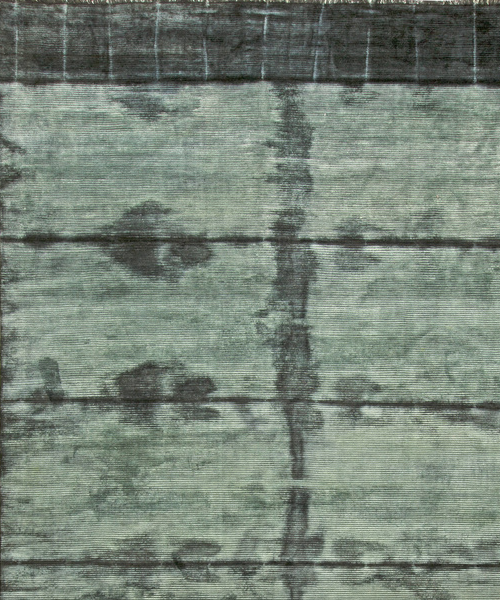 over dyed rug