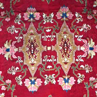 A English Axminster rug - BB1201 - 19.5 x 11.2