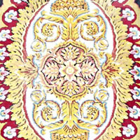 An English Axminster rug - BB1316 - 15.6 x 14.4