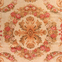 An English Axminster carpet - BB1497 - 18.5 x 15.5