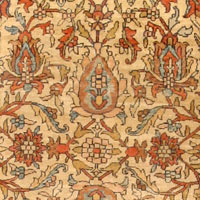 A Persian Sultanabad carpet - BB3336 - 14.3 x 10.9