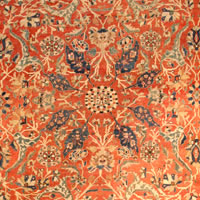 A Persian Sultanabad carpet - BB3555 - 21.0 x 13.4