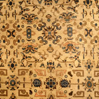A Persian Sultanabad rug - BB3566 - 17.7 x 12.4