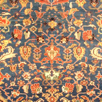 A Persian Sultanabad carpet - BB3889 - 14.1 x 10.2