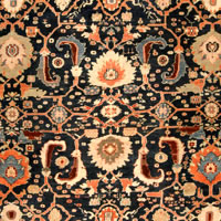 A Persian Sultanabad carpet - BB3918 - 17.4 x 11.9