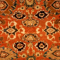 A Persian Sultanabad carpet - BB4310 - 12.8 x 10.6