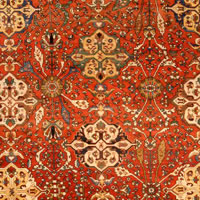 A Persian Sultanabad carpet - BB4360 - 21.2 x 10.7