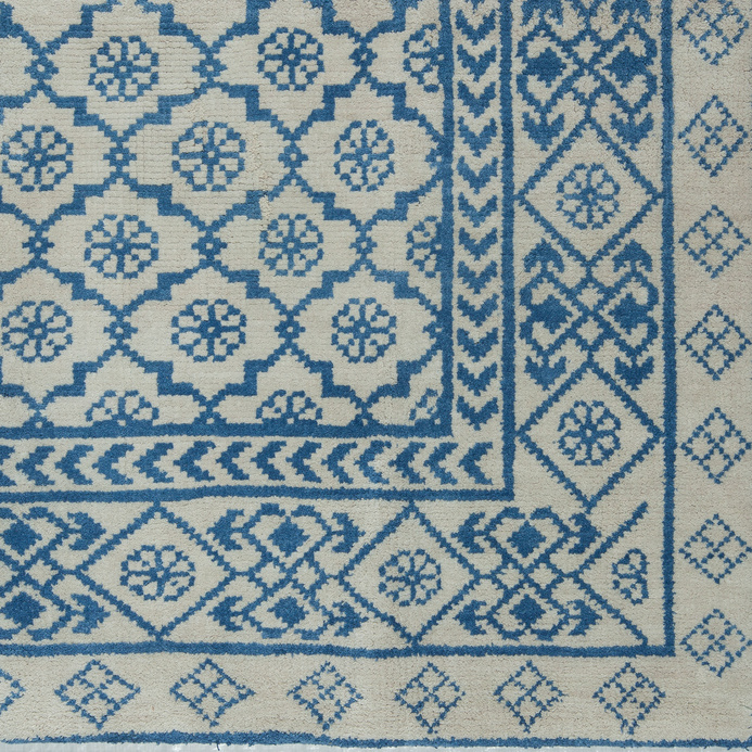 hand-knotted bespoke rug