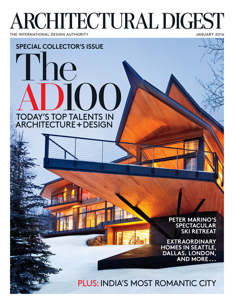 Architectural Digest, January 2016