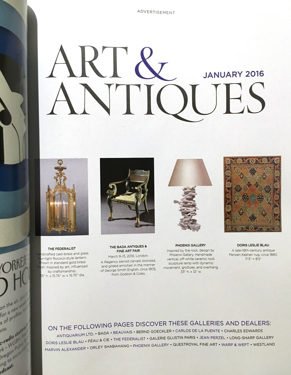Architectural Digest, January 2016