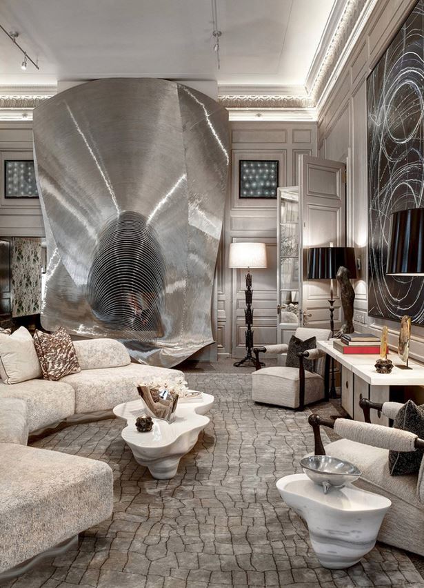 A custom rug by Doris Leslie Blau - Crocodile Rug N10756