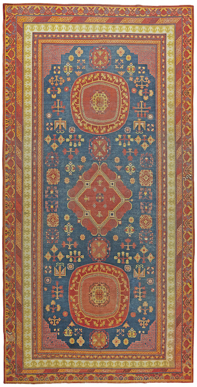 Doris Leslie Blau Red Samarkand Rug BB6057