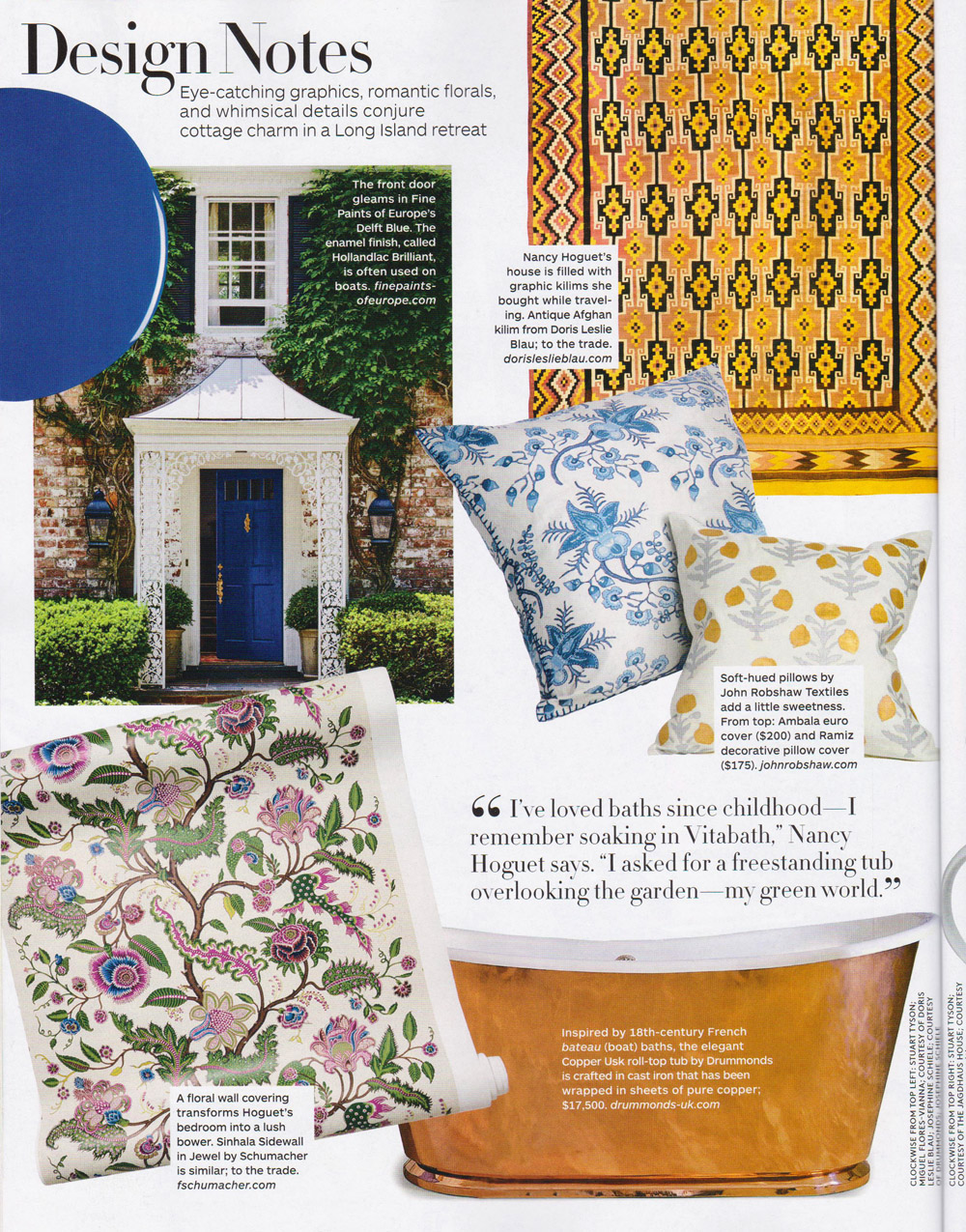 Reprinted from Architectural Digest, August 2016