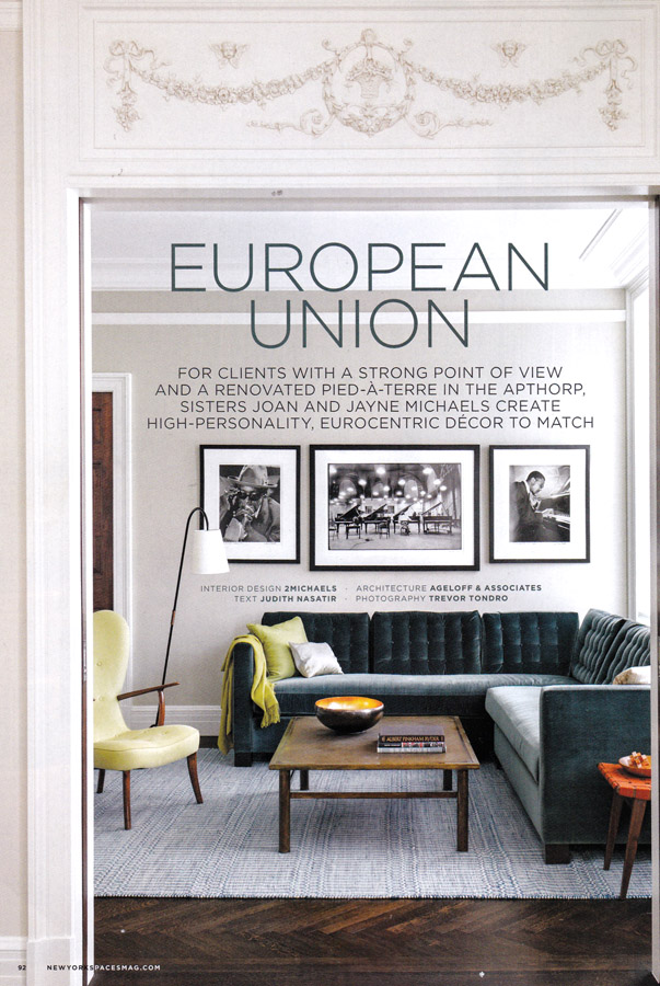 New York Spaces, April 2015