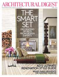 Architectural Digest, April 2015