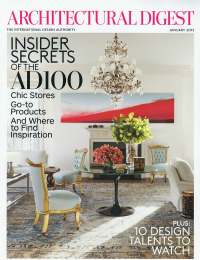 Architectural Digest, January 2013