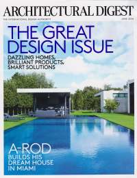 Architectural Digest, June 2016