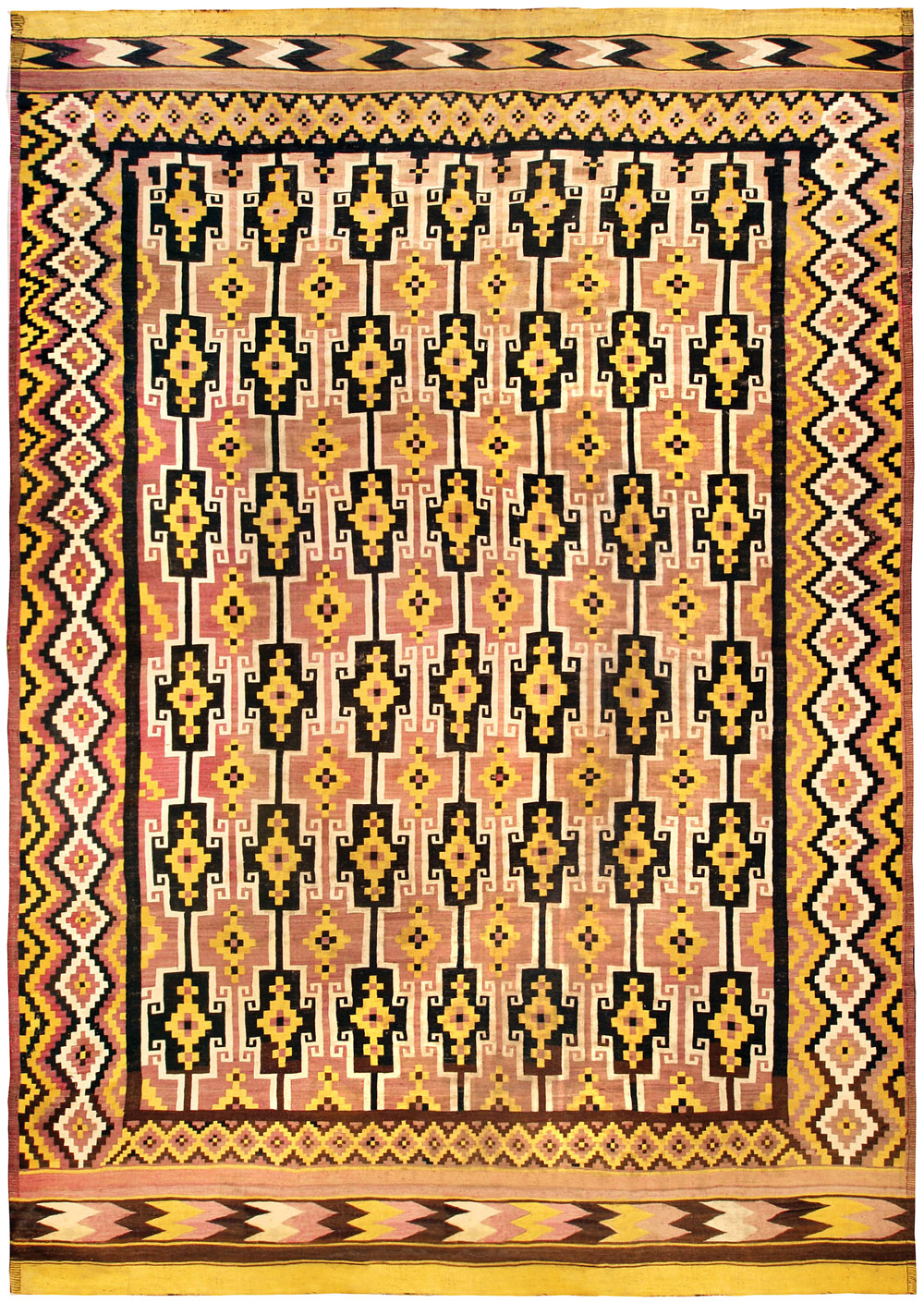 Doris Leslie Blau Antique Afghan Kilim BB4480