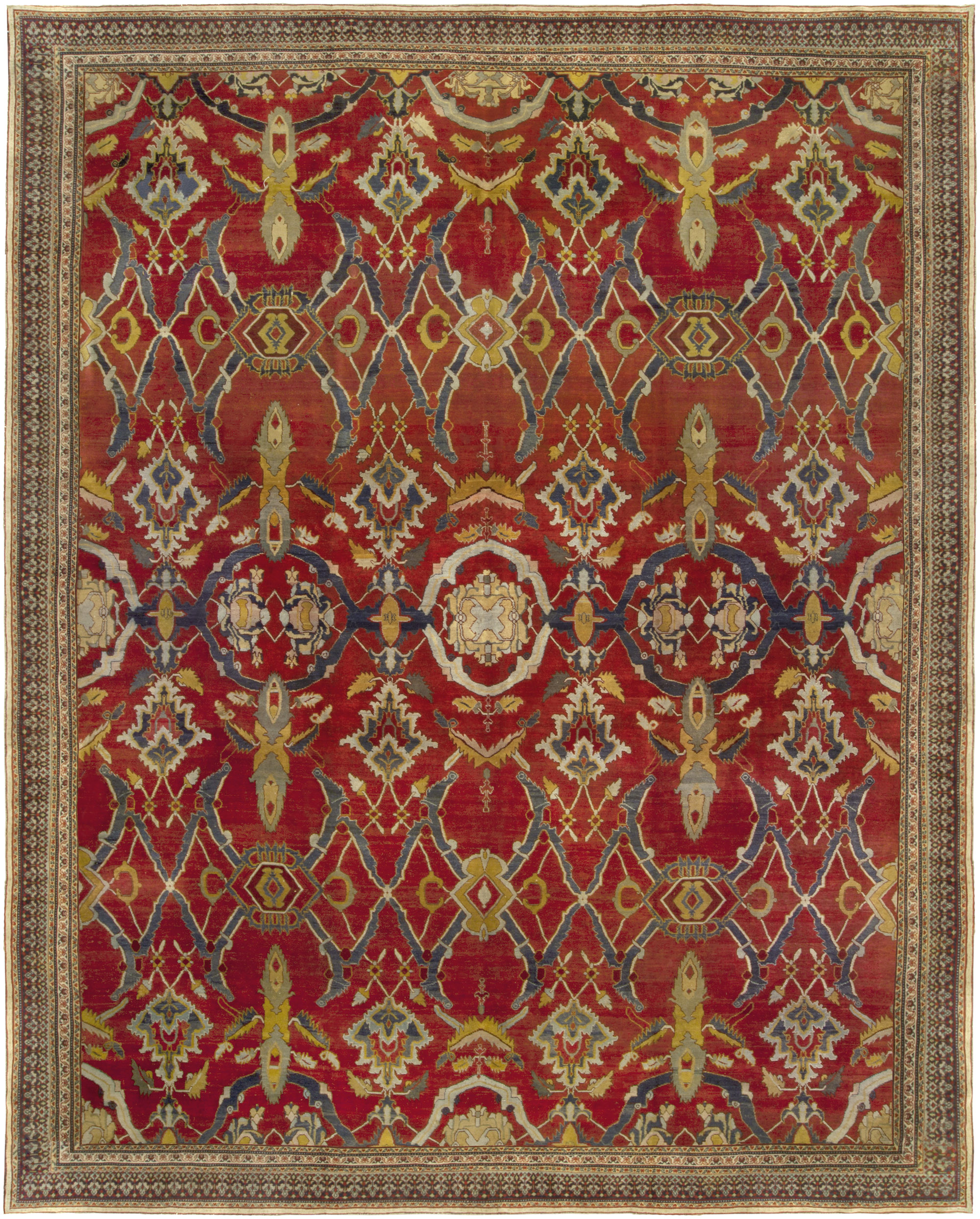 antique indian rugs agra red floral red abstract floral bb5109 13x11