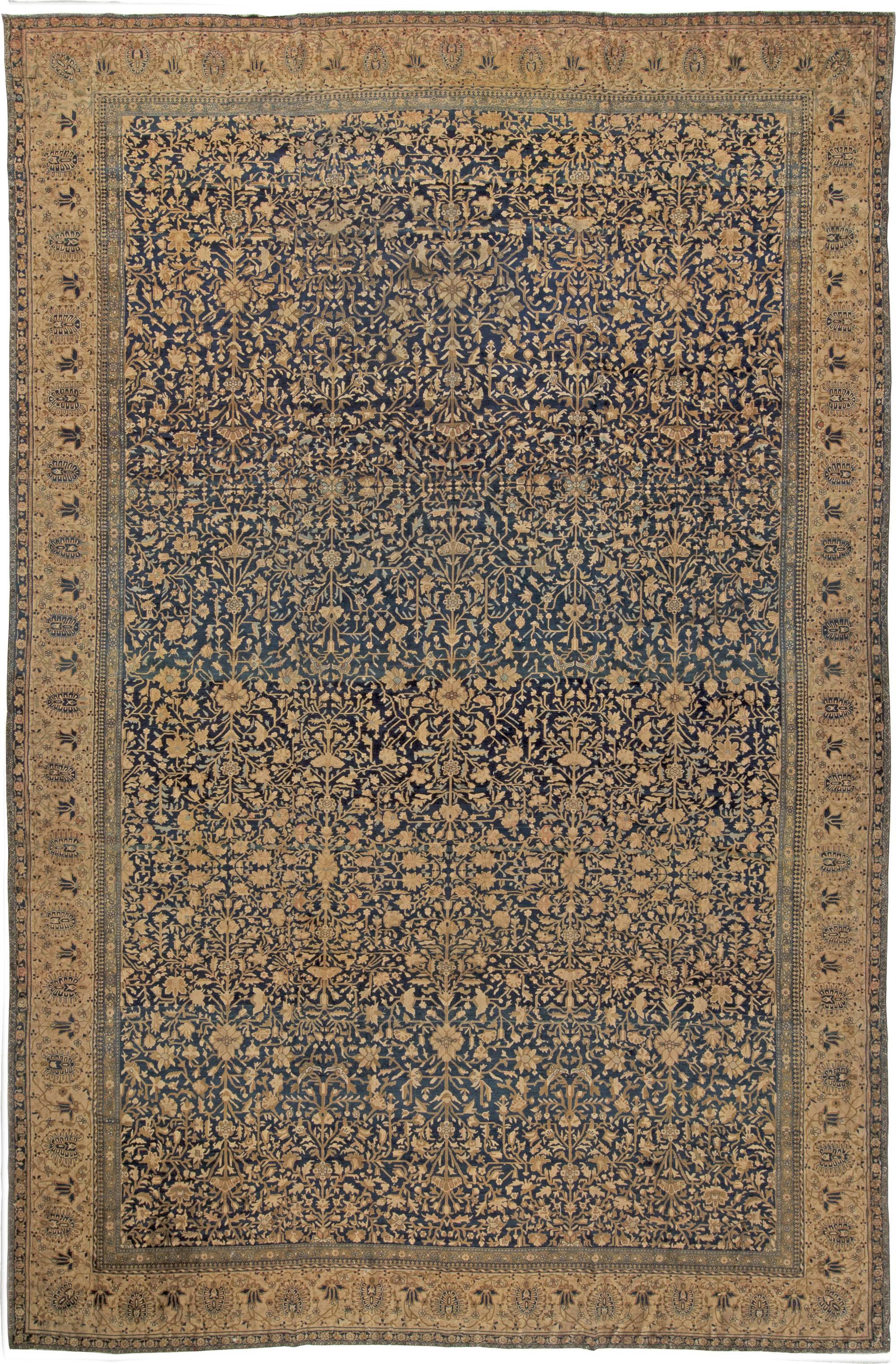Kashan Rugs: Area Carpets For Sale (Antique Oriental Persian Rug) • NYC