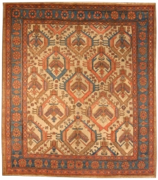 Antique Persian Bakshaish rug BB3909