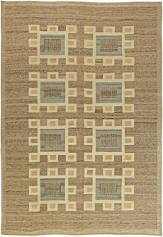 A Swedish Flat Weave Rug N11206
