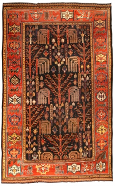 Antique Persian Bakhtiari rug BB1427