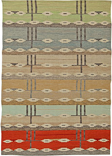 A Swedish Flat Weave Rug N10916