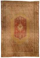 Antique Turkish Ghiordes Carpet